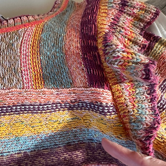 Anthropologie Pilcro Multicolor Lalala Sweater XL ( L ) - Picture 11 of 12